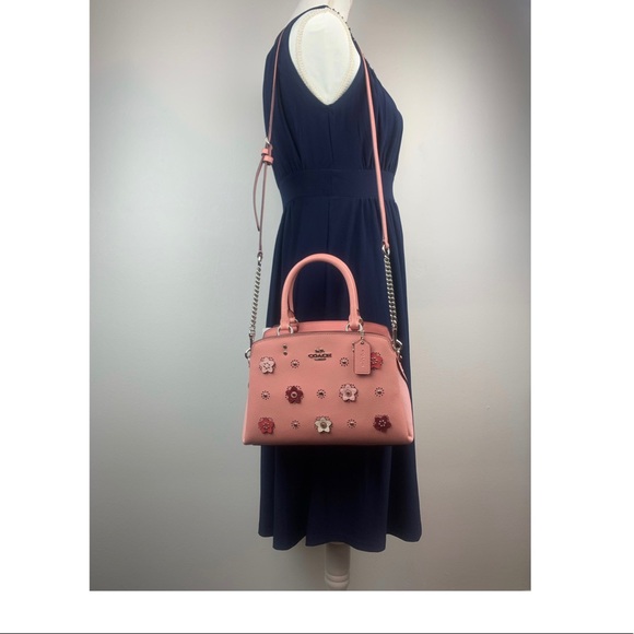 =SOLD= Coach Daisy Appl Mini Lilie Carryall - Picture 3 of 10